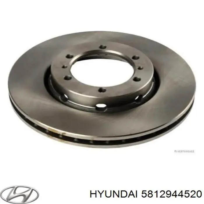 5812944520 Hyundai/Kia Диск тормозной передний