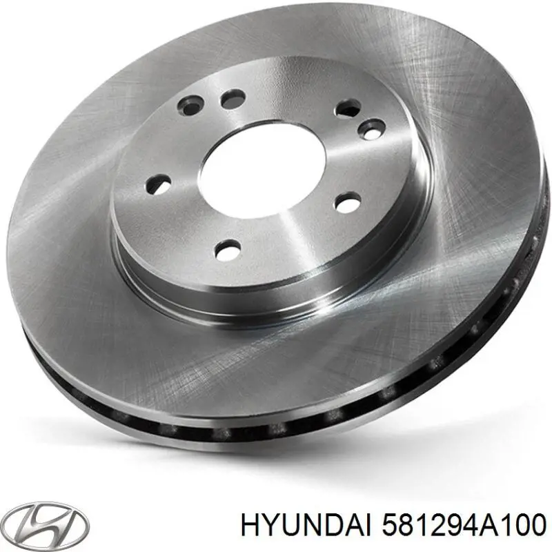 Купить 581294A100 Hyundai/Kia Ротор тормозной