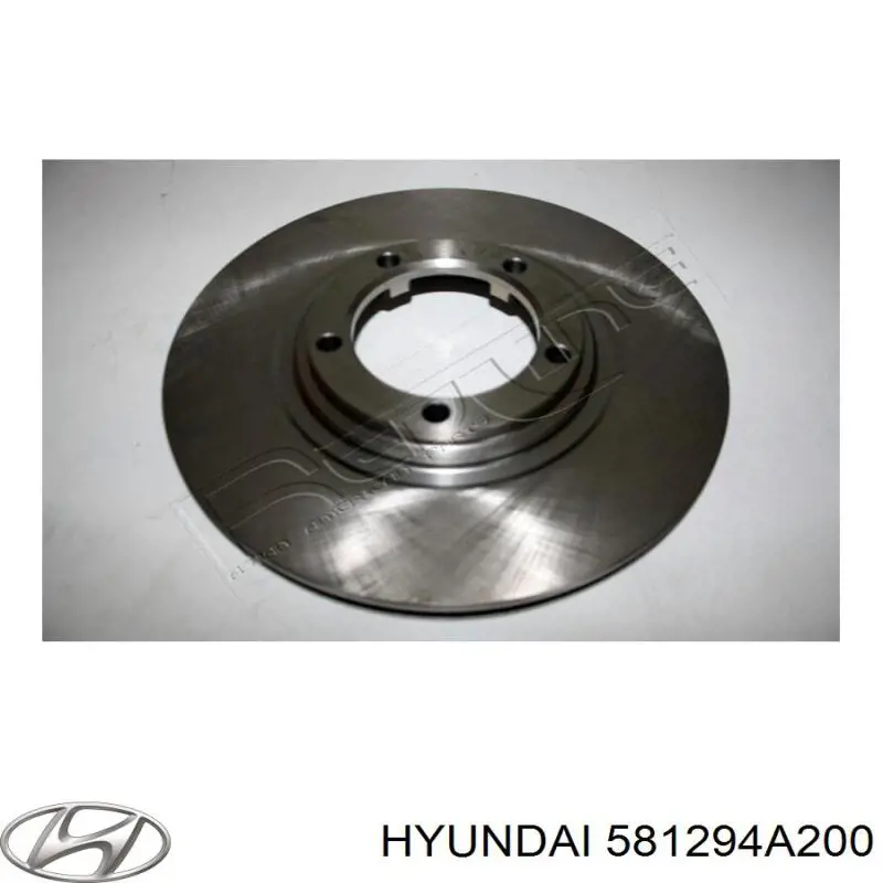 Freno de disco delantero 581294A200 Hyundai/Kia