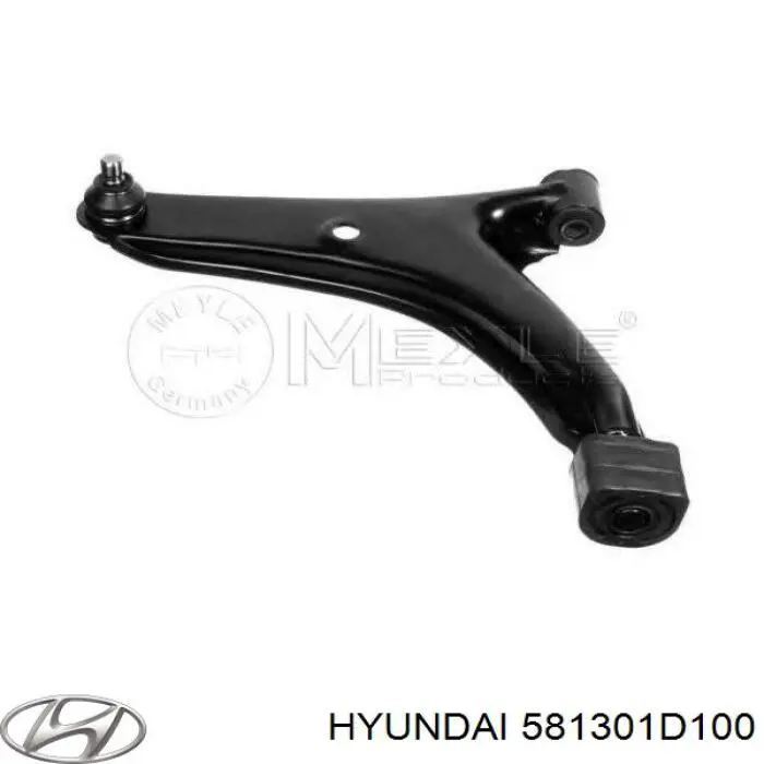 Суппорт тормозной передний правый 581301D100 Hyundai/Kia