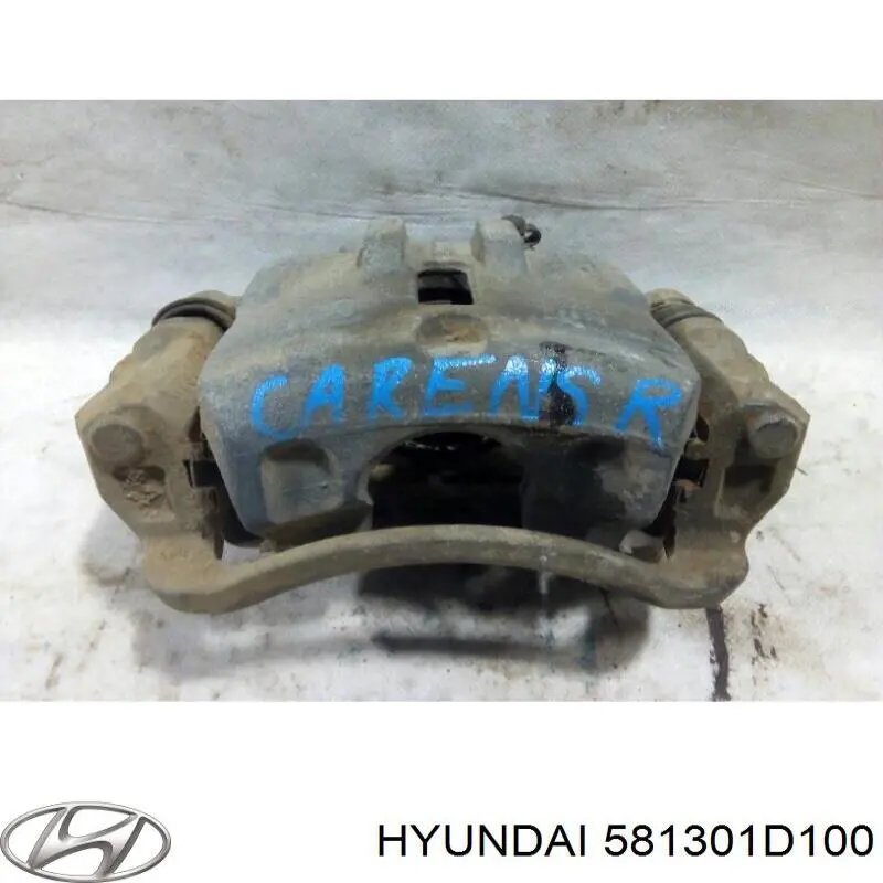 Суппорт тормозной передний правый Hyundai/Kia 581301D100