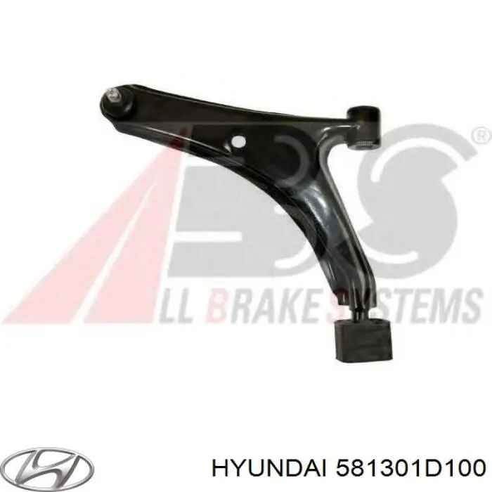 Купить 581301D100 Hyundai/Kia Суппорт тормозной передний правый
