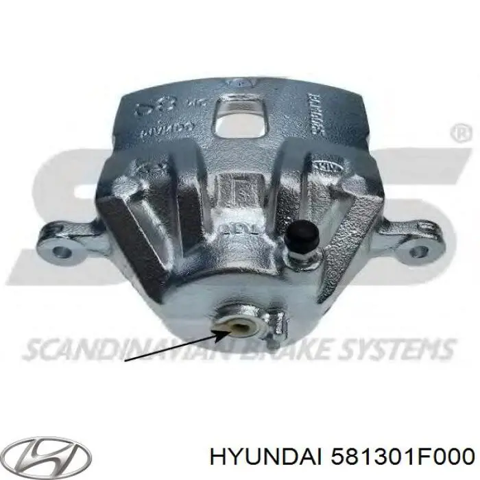 Тормозной суппорт Hyundai/Kia 581301F000 цена, от 16.93 USD