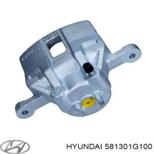 Суппорт тормозной передний правый Hyundai/Kia 581301G100