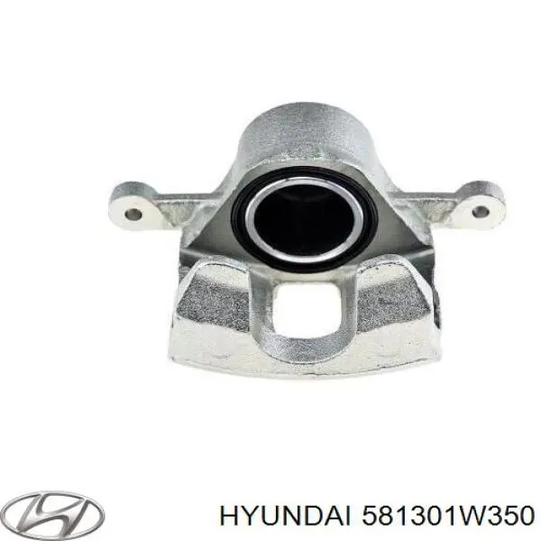 581301W350 Hyundai/Kia суппорт тормозной передний правый