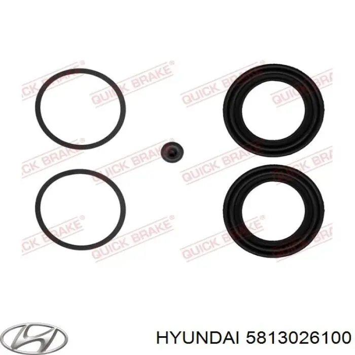 Тормозной суппорт Hyundai/Kia 5813026100 цена, от 52.09 USD