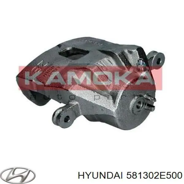 Суппорт тормозной передний правый Hyundai/Kia 581302E500