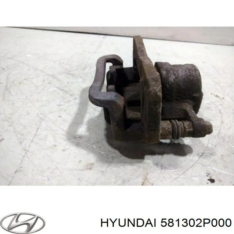 581302P000 Hyundai/Kia Суппорт тормозной, передний, правый