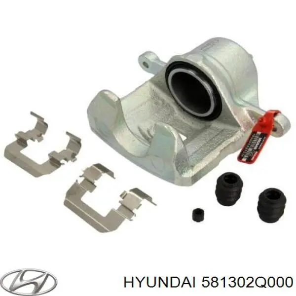581302Q000 Hyundai/Kia суппорт тормозной передний правый