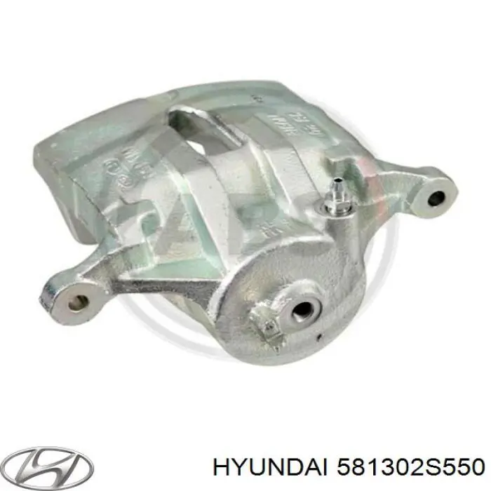 581302S550 Hyundai/Kia Суппорт тормозной, передний, правый
