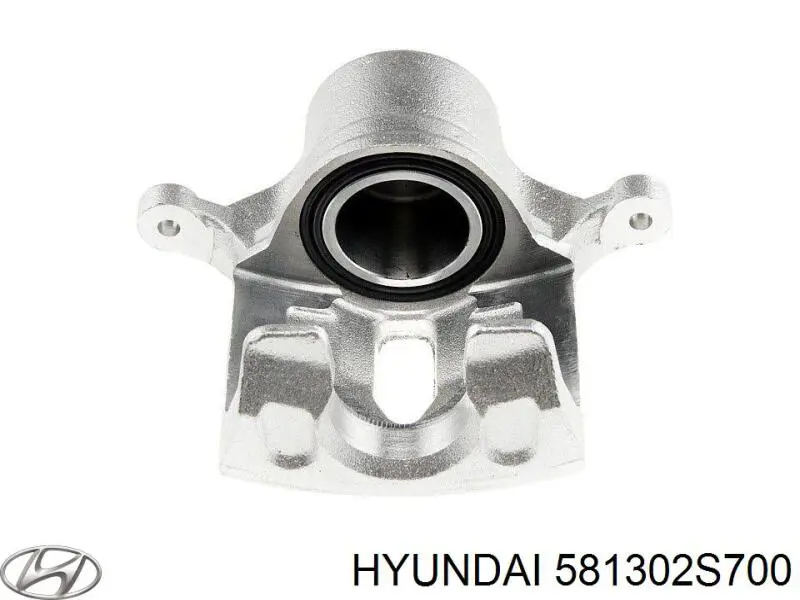 581302S700 Hyundai/Kia суппорт тормозной передний правый
