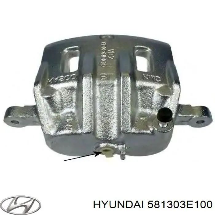 Купить AD08410080 Hyundai/Kia Суппорт тормозной передний правый