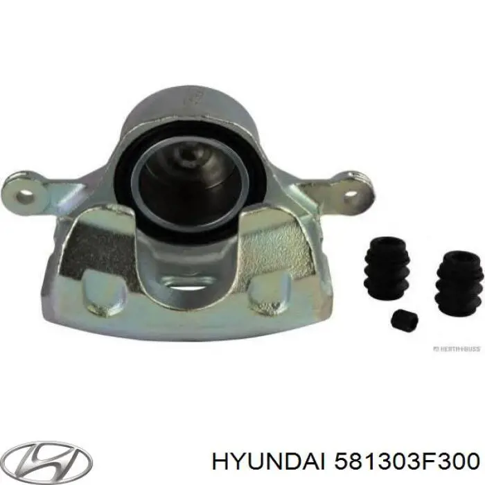 581303F300 Hyundai/Kia суппорт тормозной передний правый