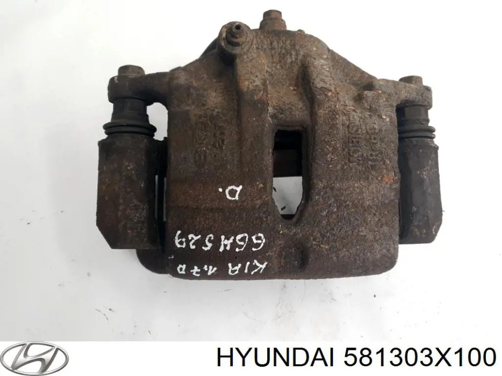 Суппорт тормозной передний правый 581303X100 Hyundai/Kia