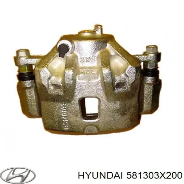 581303X200 Hyundai/Kia суппорт тормозной передний правый