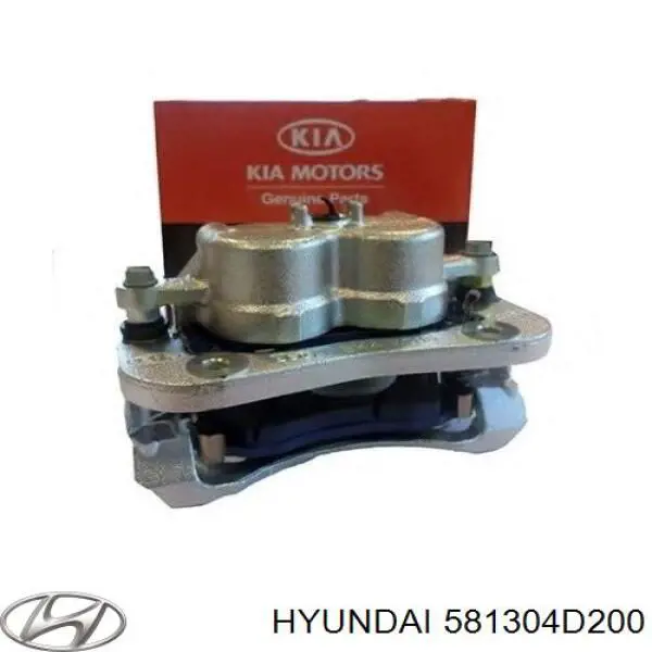 581304D200 Hyundai/Kia суппорт тормозной передний правый