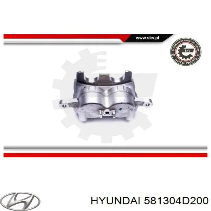 Тормозной суппорт Hyundai/Kia 581304D200 цена, от 50.68 USD