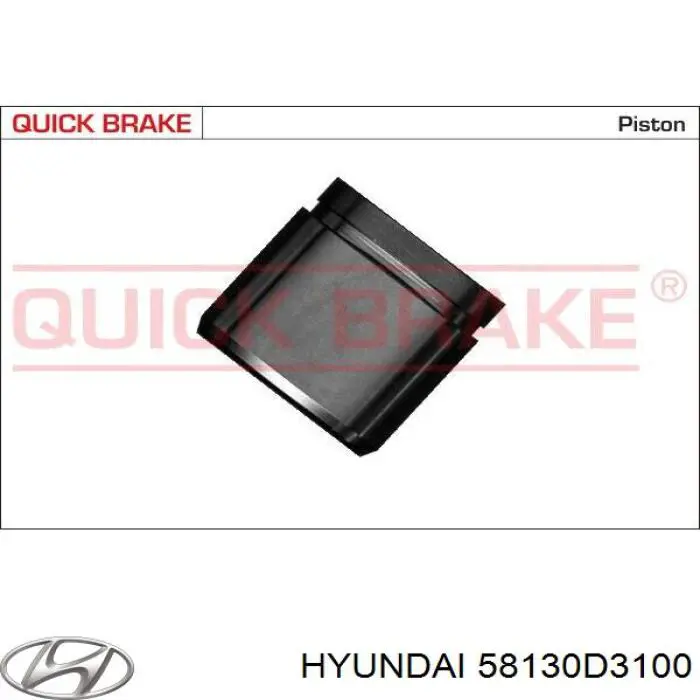 Тормозной суппорт Hyundai/Kia 58130D3100 цена, от 88.88 USD