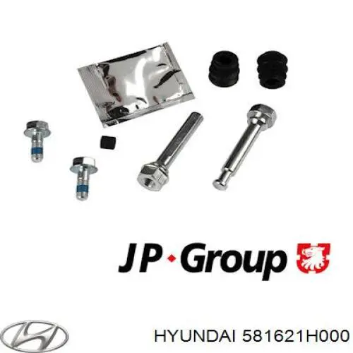 Направляющая суппорта переднего нижняя Hyundai/Kia 581621H000
