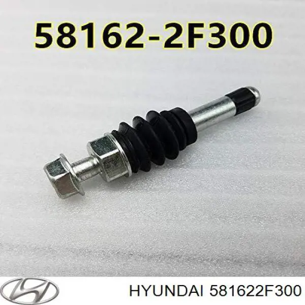 Направляющая суппорта переднего верхняя Hyundai/Kia 581622F300 цена, от 6.33 USD