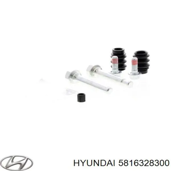 Болт тормозного суппорта на Hyundai Matrix FC