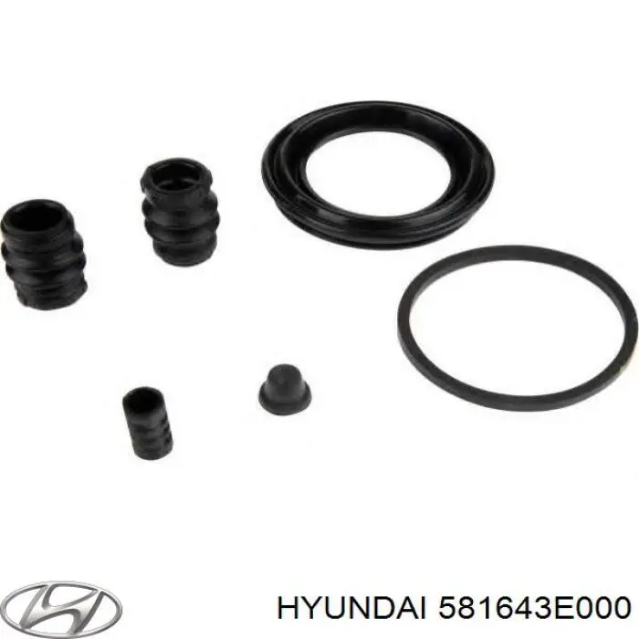 Купить 581643E000 Hyundai/Kia Пыльник направляющей суппорта тормозного заднего