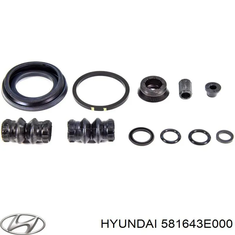 Пыльник направляющей суппорта тормозного заднего Hyundai/Kia 581643E000 цена, от 7.23 USD