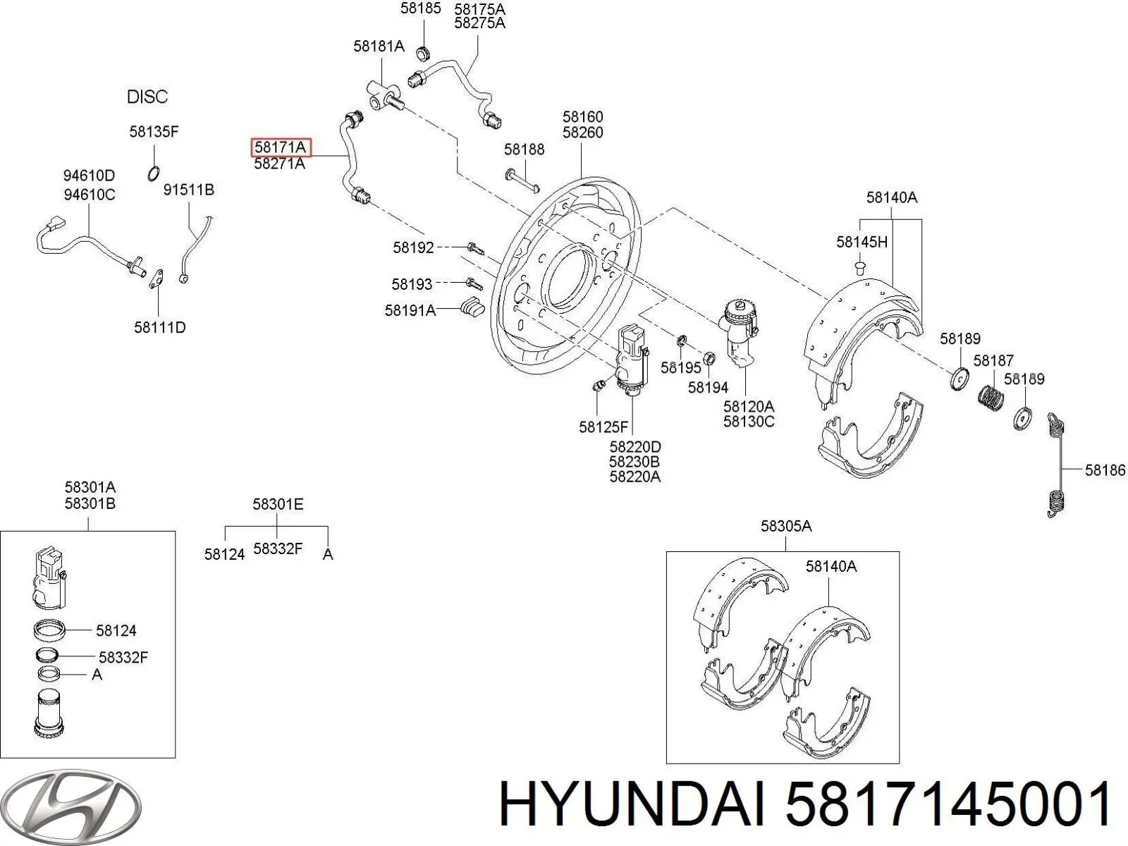  5817145001 Hyundai/Kia