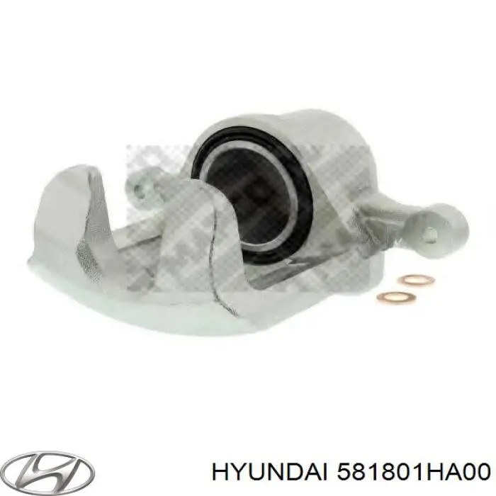 Суппорт тормозной передний левый 581801HA00 Hyundai/Kia