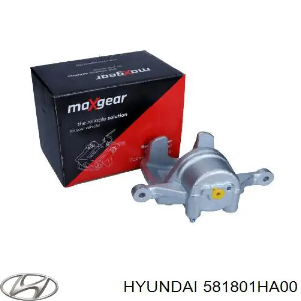 Купить 581801HA00 Hyundai/Kia Суппорт тормозной передний левый