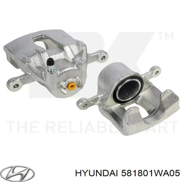 581801WA05 Hyundai/Kia suporte do freio dianteiro esquerdo