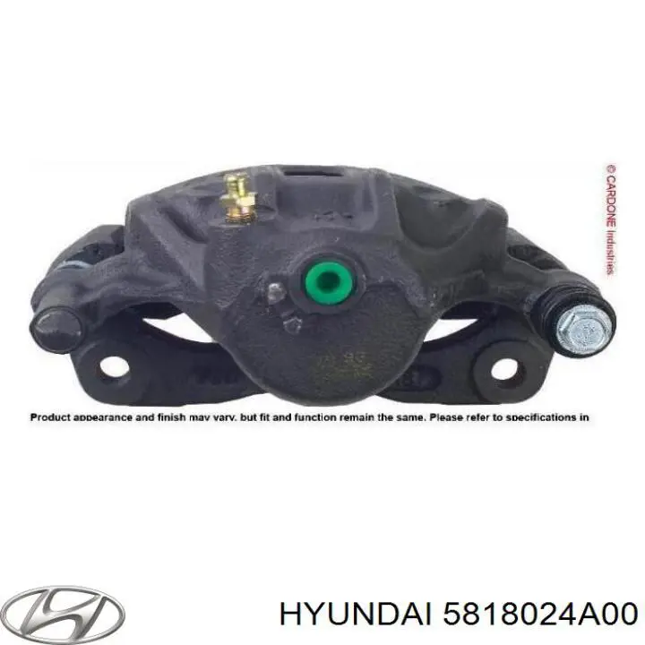 Суппорт тормозной передний левый 5818024A00 Hyundai/Kia