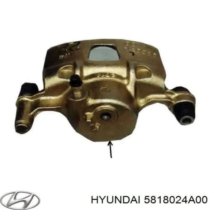Купить 5818024A00 Hyundai/Kia Суппорт тормозной передний левый
