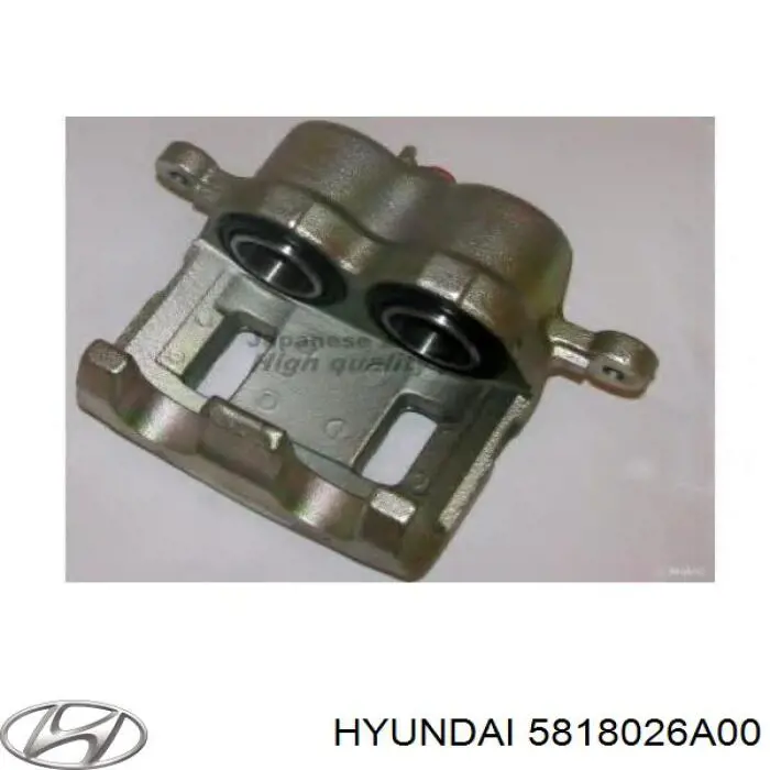 5818026A00 Hyundai/Kia суппорт тормозной передний левый