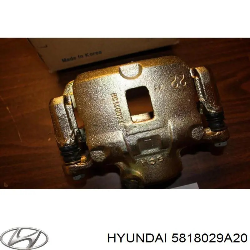 Суппорт тормозной передний левый 5818029A20 Hyundai/Kia