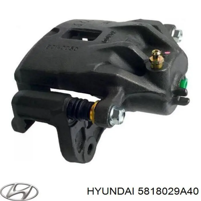 Купить 5818029A40 Hyundai/Kia Суппорт тормозной передний левый