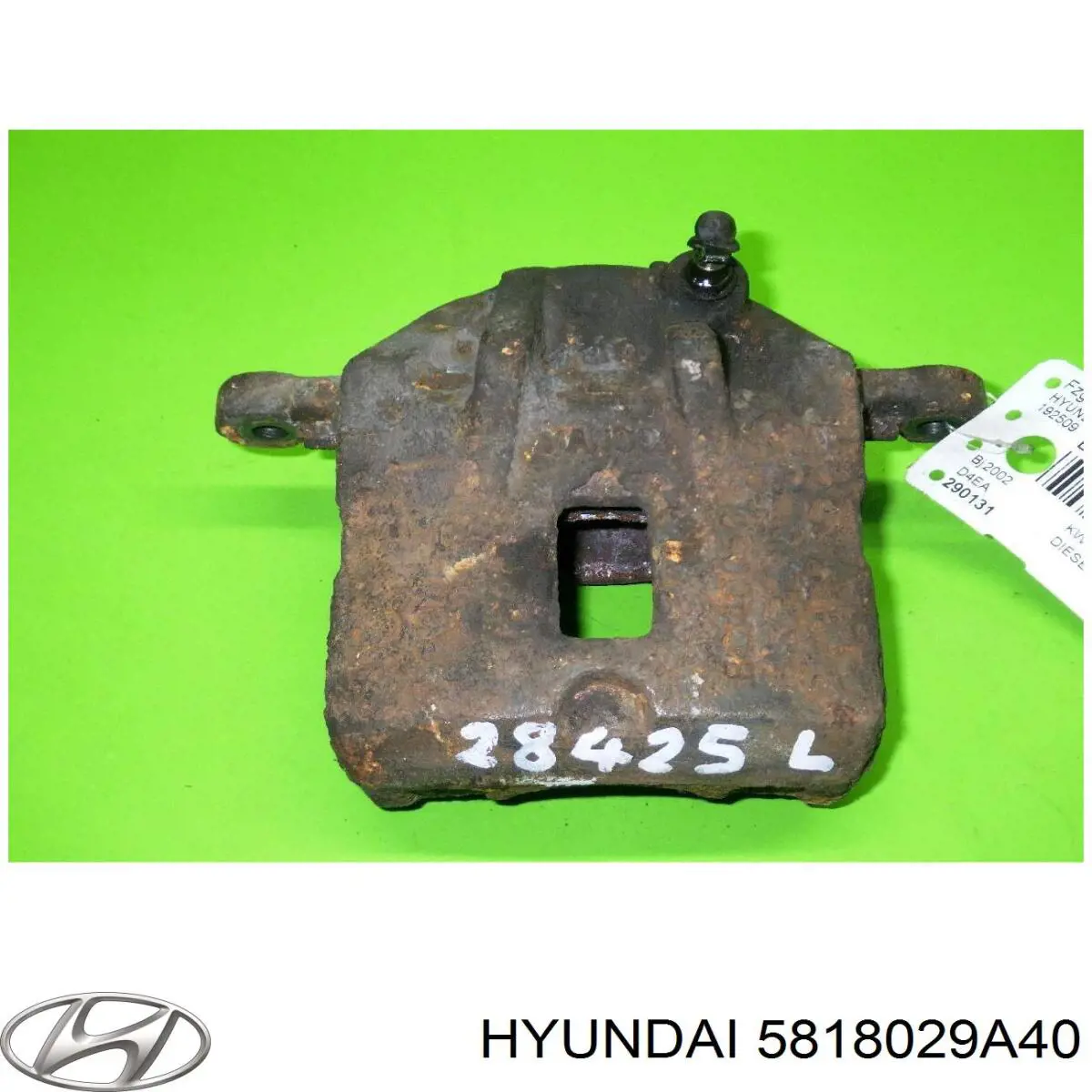 5818029A40 Hyundai/Kia суппорт тормозной передний левый