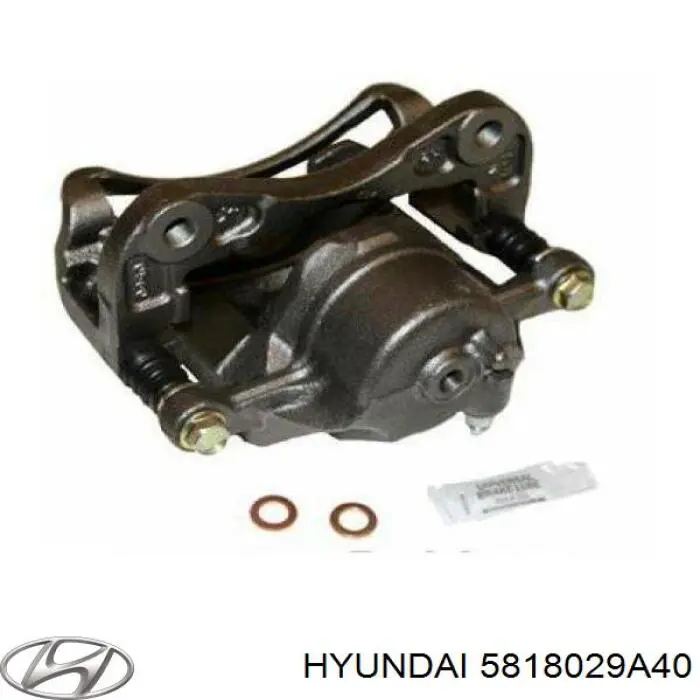 5818029A40 Hyundai/Kia Суппорт тормозной, передний, левый