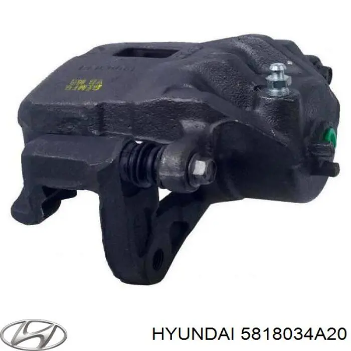 Суппорт тормозной передний левый 5818034A20 Hyundai/Kia