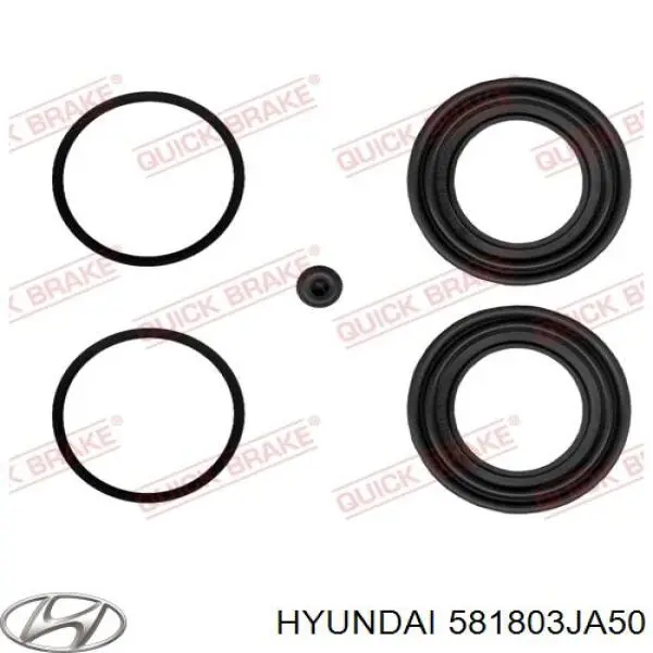 Суппорт тормозной передний левый 581803JA50 Hyundai/Kia