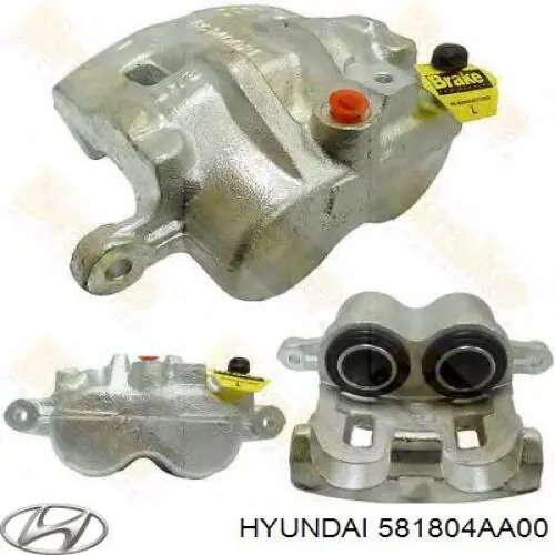 Супорт тормзной Hyundai/Kia 581804AA00 цена, от 53.21 USD