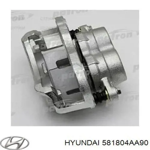 Суппорт тормозной передний правый 581804AA90 Hyundai/Kia