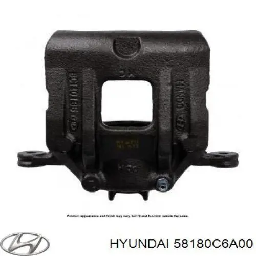 Купить 58180C6A00 Hyundai/Kia Суппорт тормозной передний левый