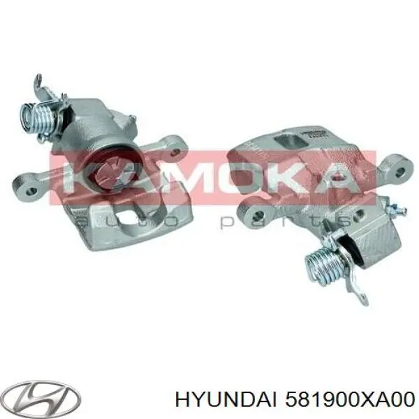 581900XA00 Hyundai/Kia суппорт тормозной передний правый
