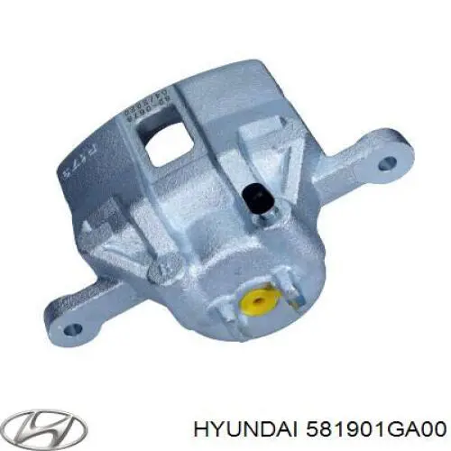 581901GA00 Hyundai/Kia Суппорт тормозной, передний, правый