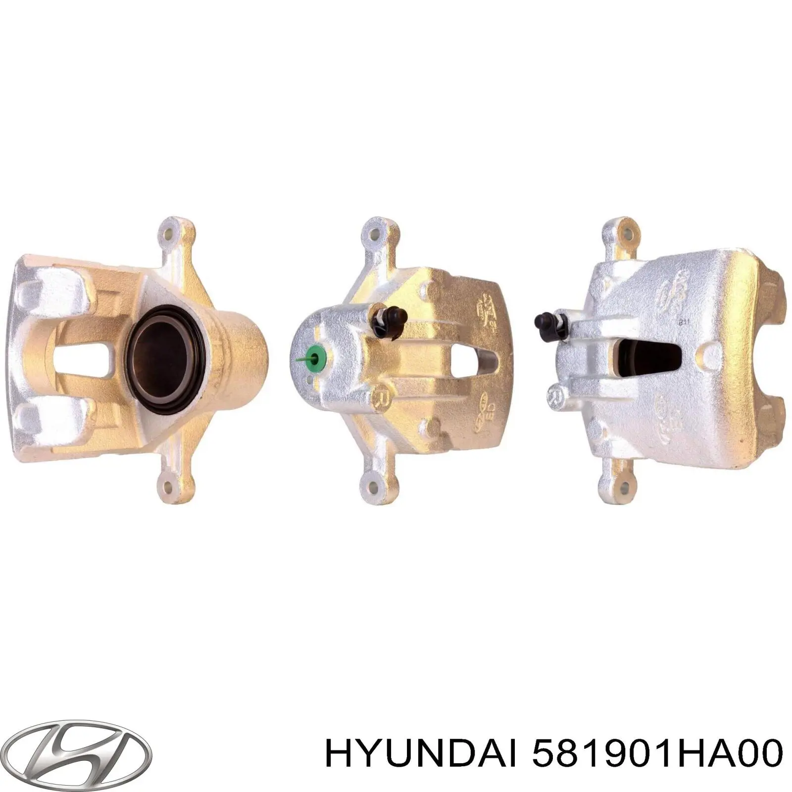 Купить 581901HA00 Hyundai/Kia Суппорт тормозной передний правый