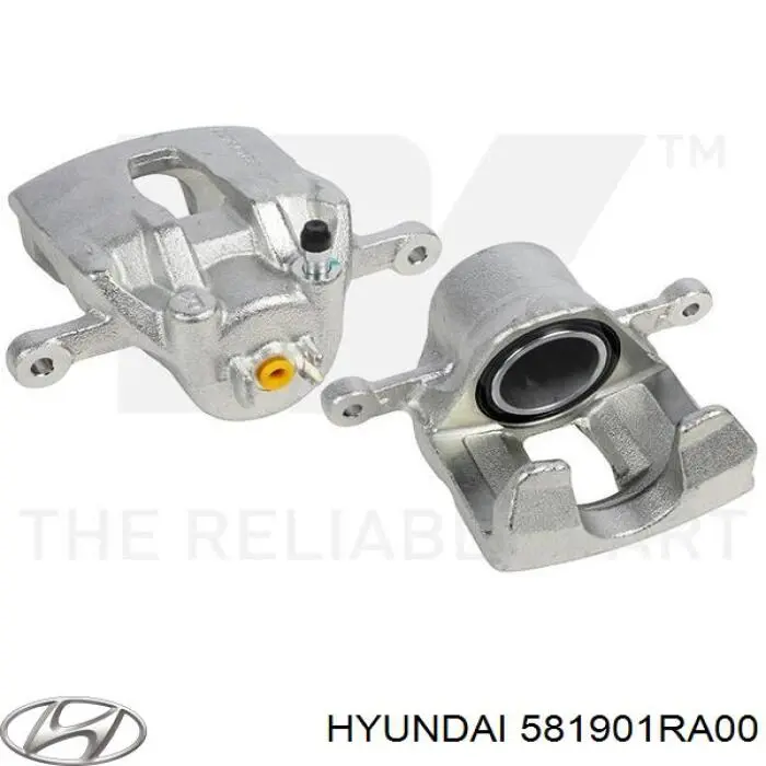 Купить 581901RA00 Hyundai/Kia Суппорт тормозной передний правый