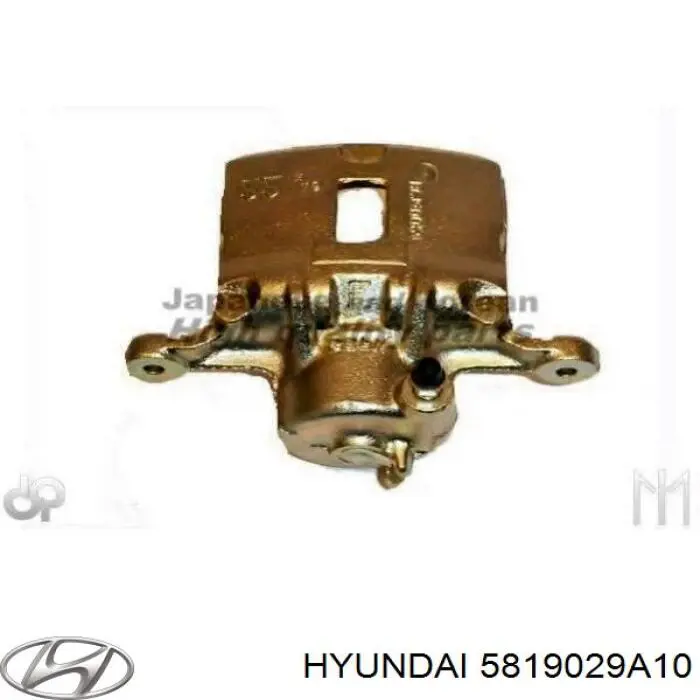 5819029A10 Hyundai/Kia суппорт тормозной передний правый