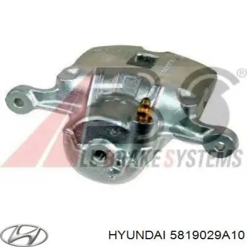 Купить 581302D500 Hyundai/Kia Суппорт тормозной передний правый