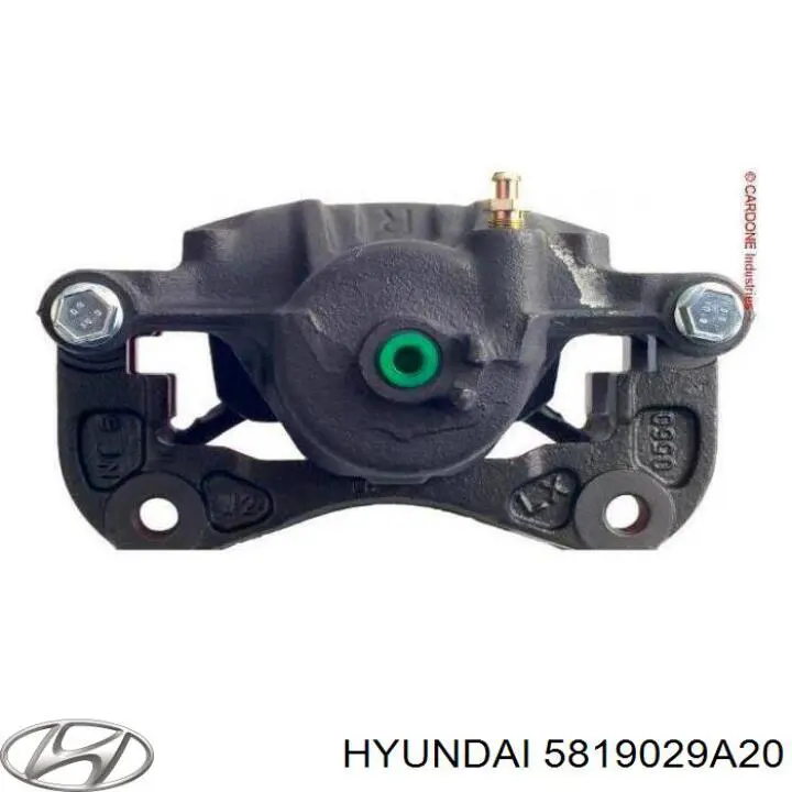 Купить 5819029A20 Hyundai/Kia Суппорт тормозной передний правый